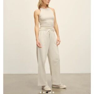 Buck Mason Vintage Interloop Wide Leg Sweatpant